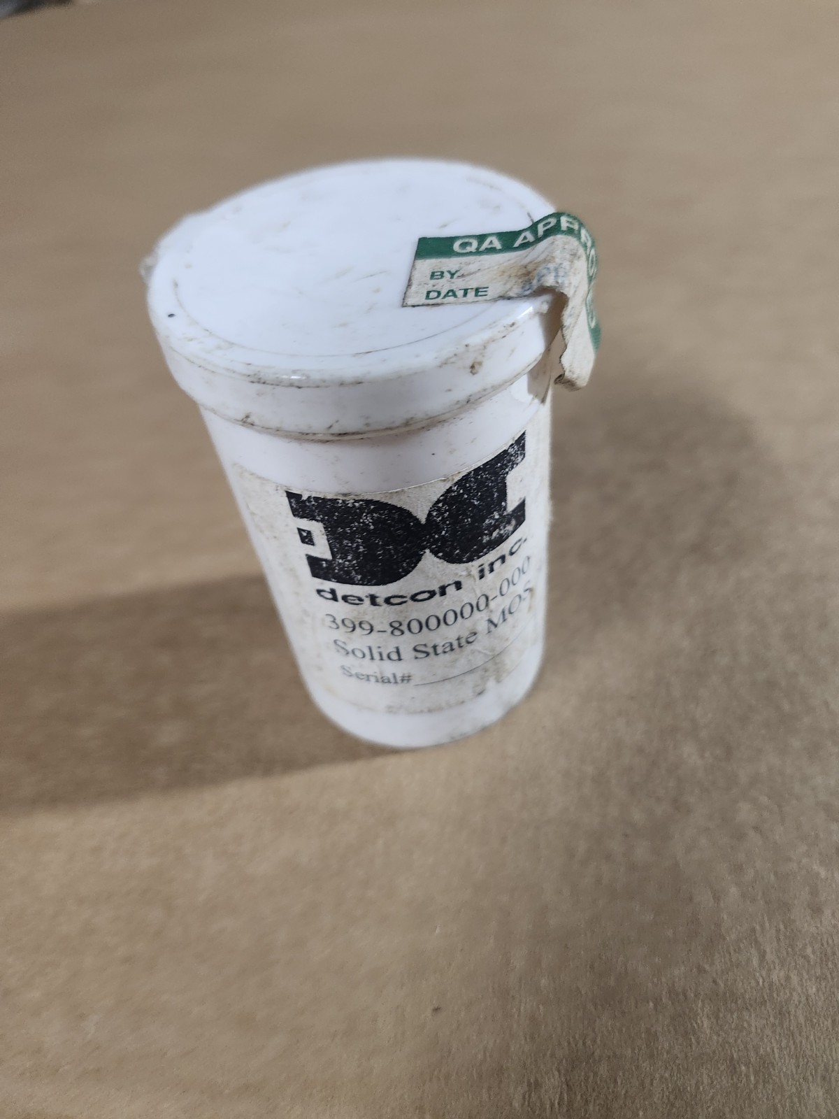 Detcon Inc. Solid State MOS (H_{2}S) sensor cartridge,P/N: 399-800000-000