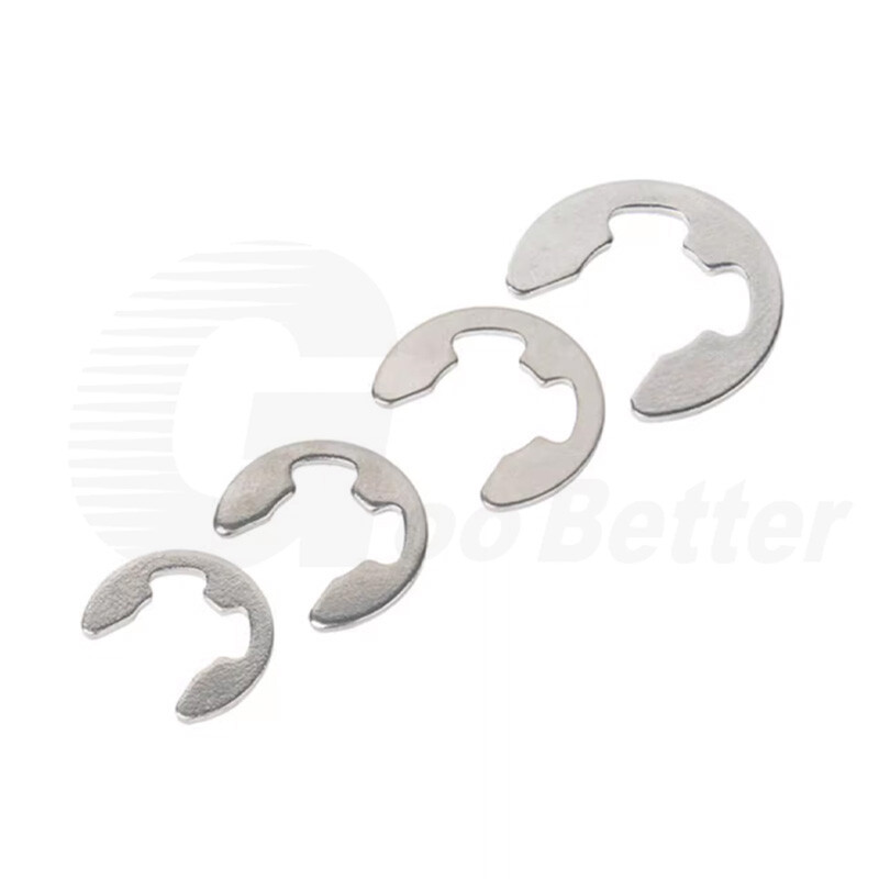 1.2-22mm External E-Clips Retaining Washers Circlips Stainless Steel A2 DIN 6799