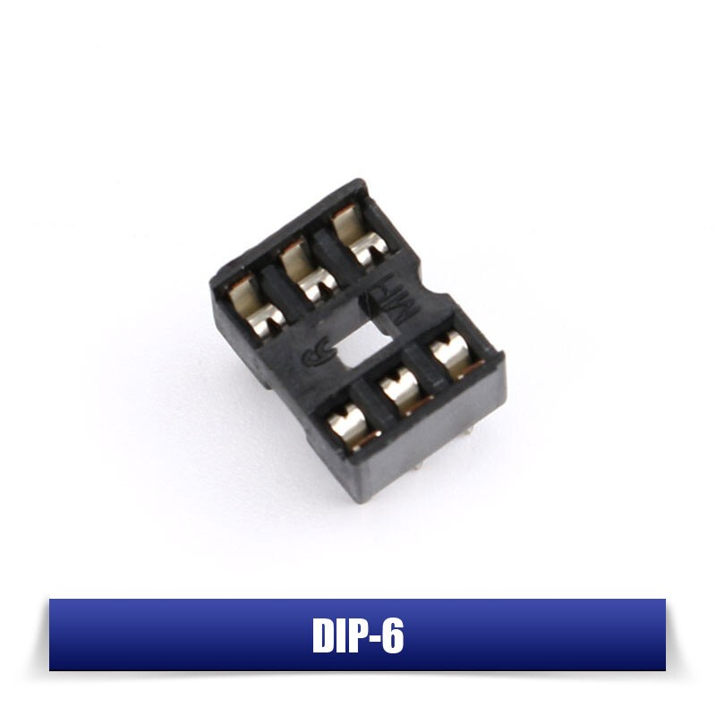DIL IC Sockets Integrated Circuit Socket DIP Holder 6/8/14/16/18/20/24/28/40 Pin