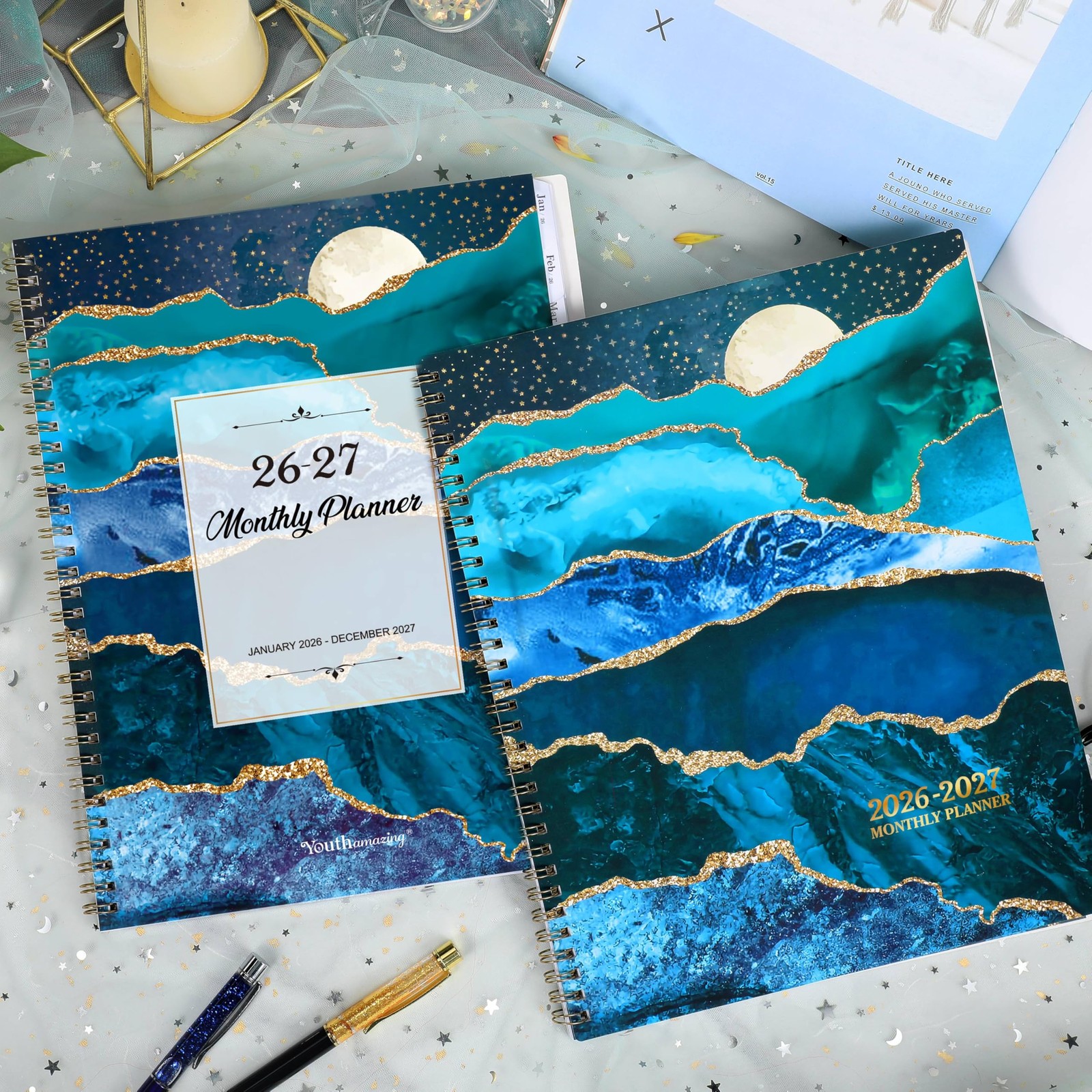 Monthly Planner/Calendar 2026-2027 – 2 Year Monthly Planner 2026-2027, 9 ×