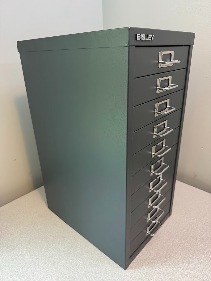 NEW! Bisley 10 Drawer MultiDrawer – Anthracite Grey **REDUCED PRICE**