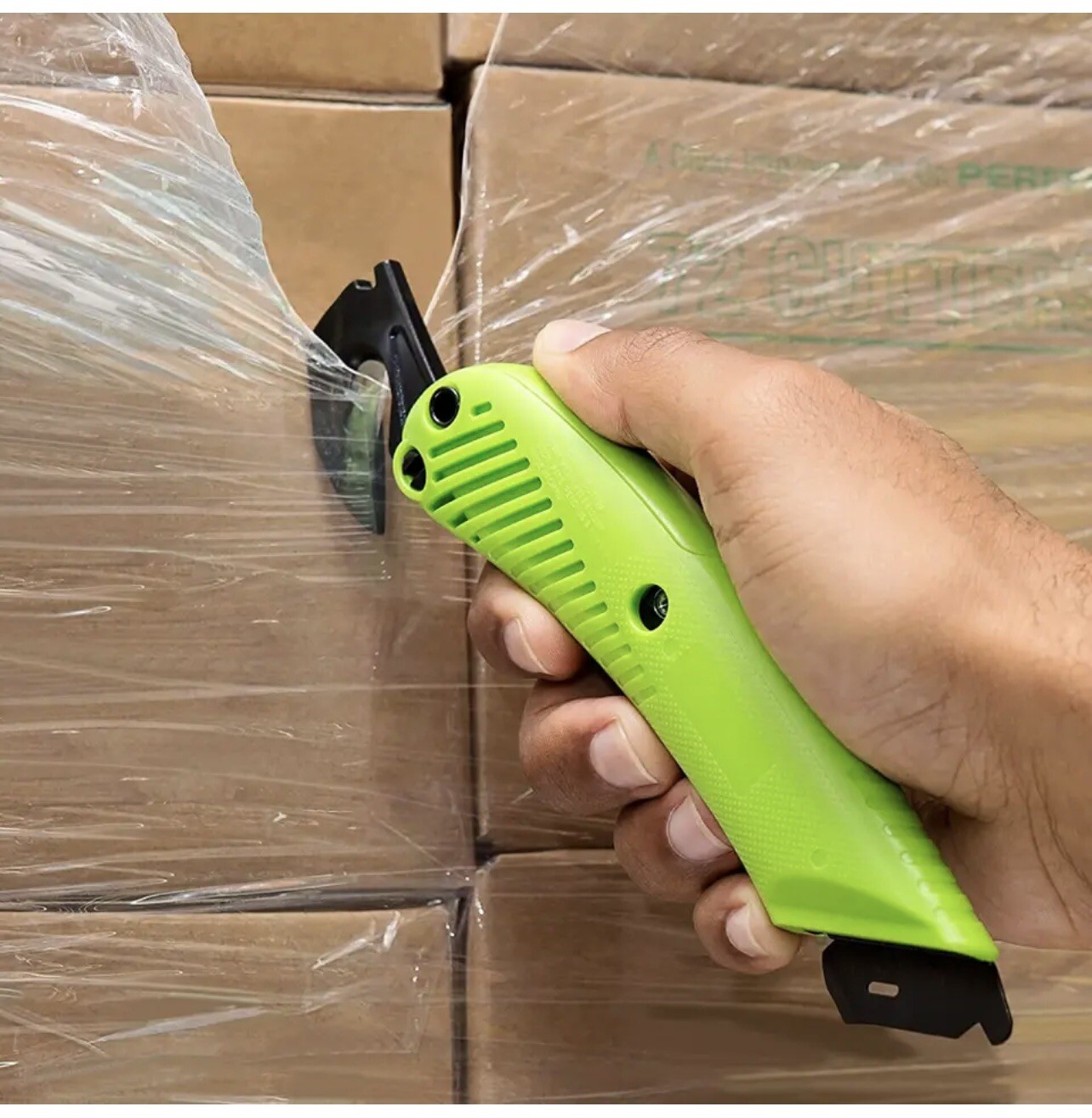 PACIFIC HANDY CUTTER PHC S5R Right Handed Safety Box Tape Film Cutter Utility