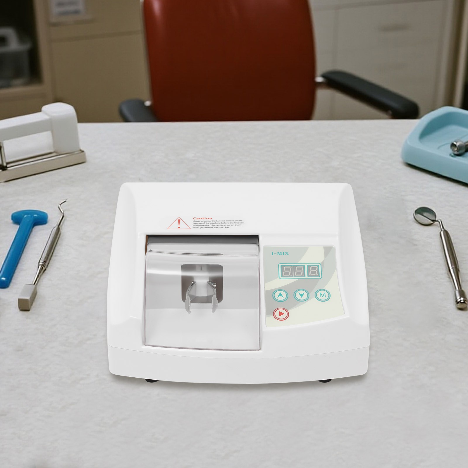 Low Noise 65db Intelligent Adjustable Speed Mode Dental Amalgamator Machine