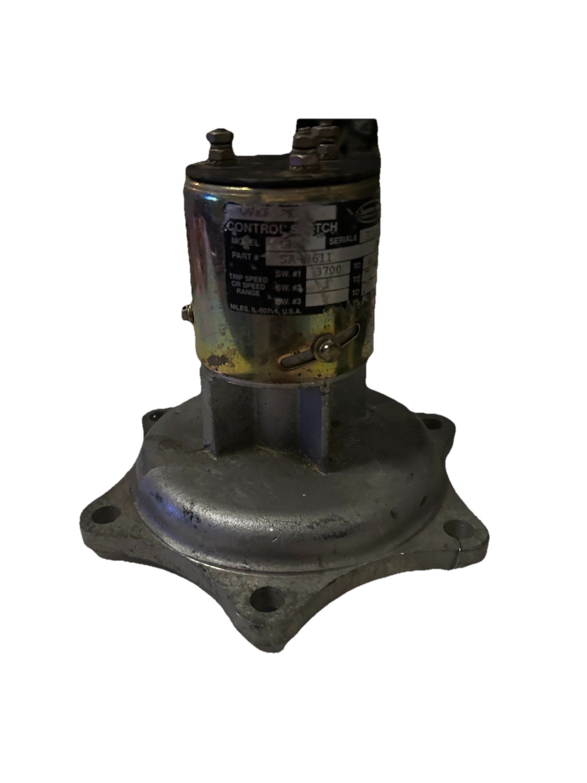 Synchro Start Overspeed Control SA0611 Engine Shutdown Governor 3700-4600 Rpm