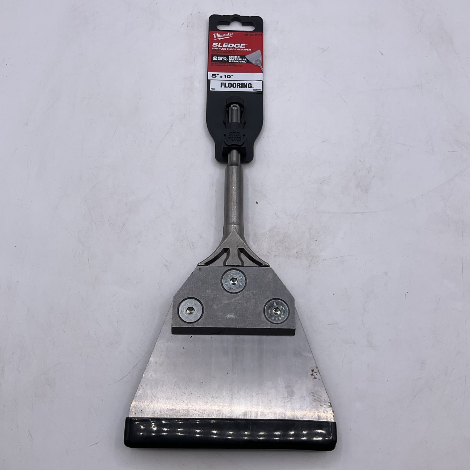 Milwaukee 48-62-6046 SDS Plus SLEDGE 5″ X 10″ Floor Scraper – NEW