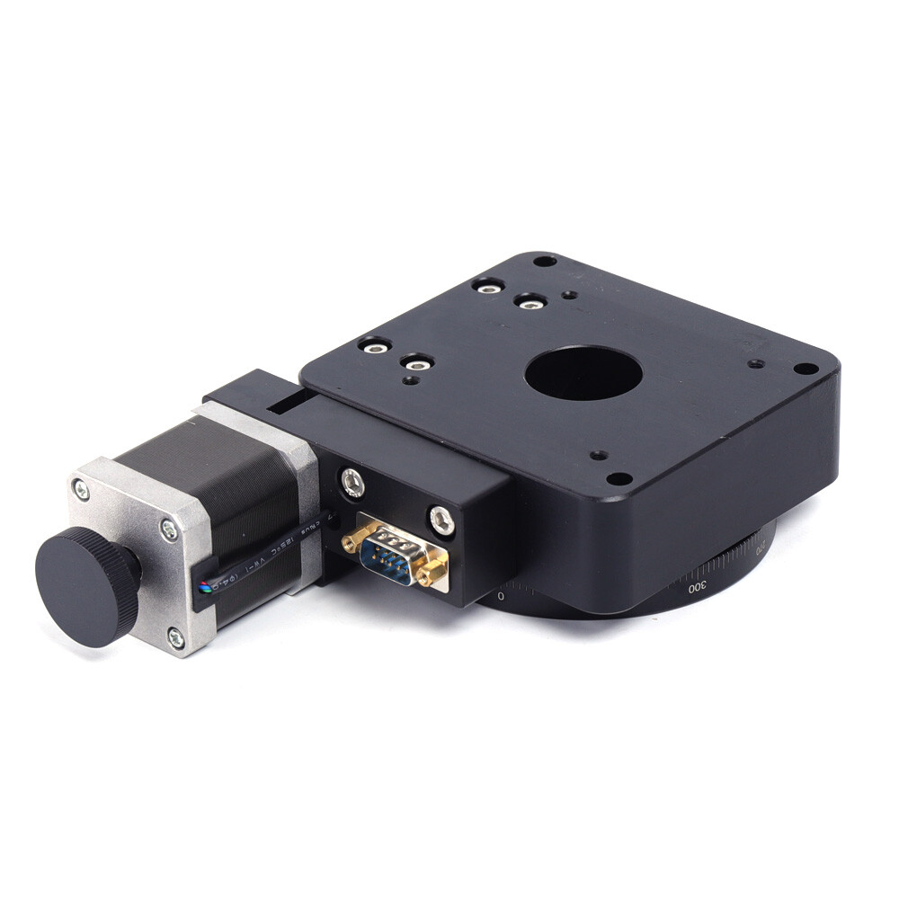 360° Motorized Rotary Stage Electric Rotating Plat Fitm Optical Motorized Stage