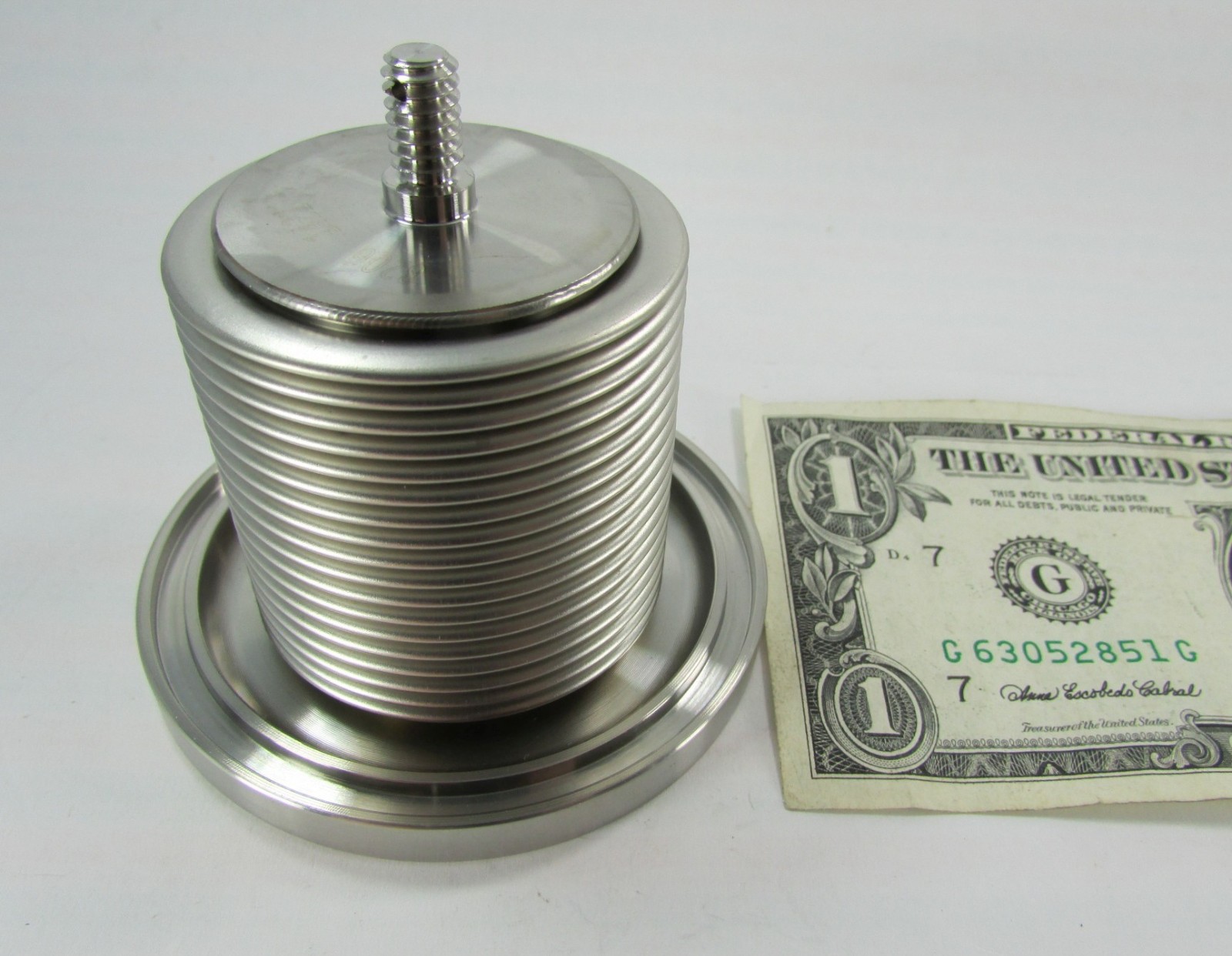 Stainless Steel Expansion Bellows Thermal HO, Laboratory Instrumentation 1/4-20