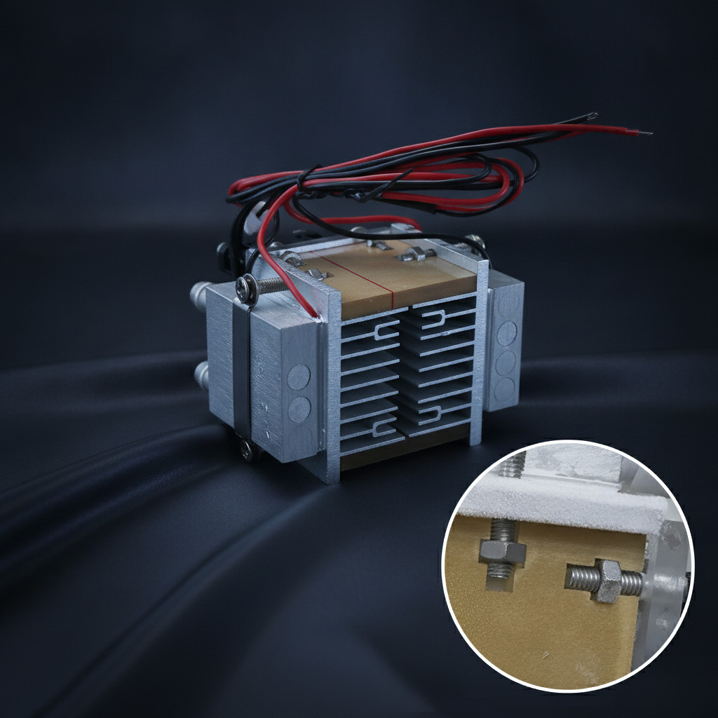 DIY 12V Peltier Cooler Water Cooling Heatsink Module for Refrigeration System