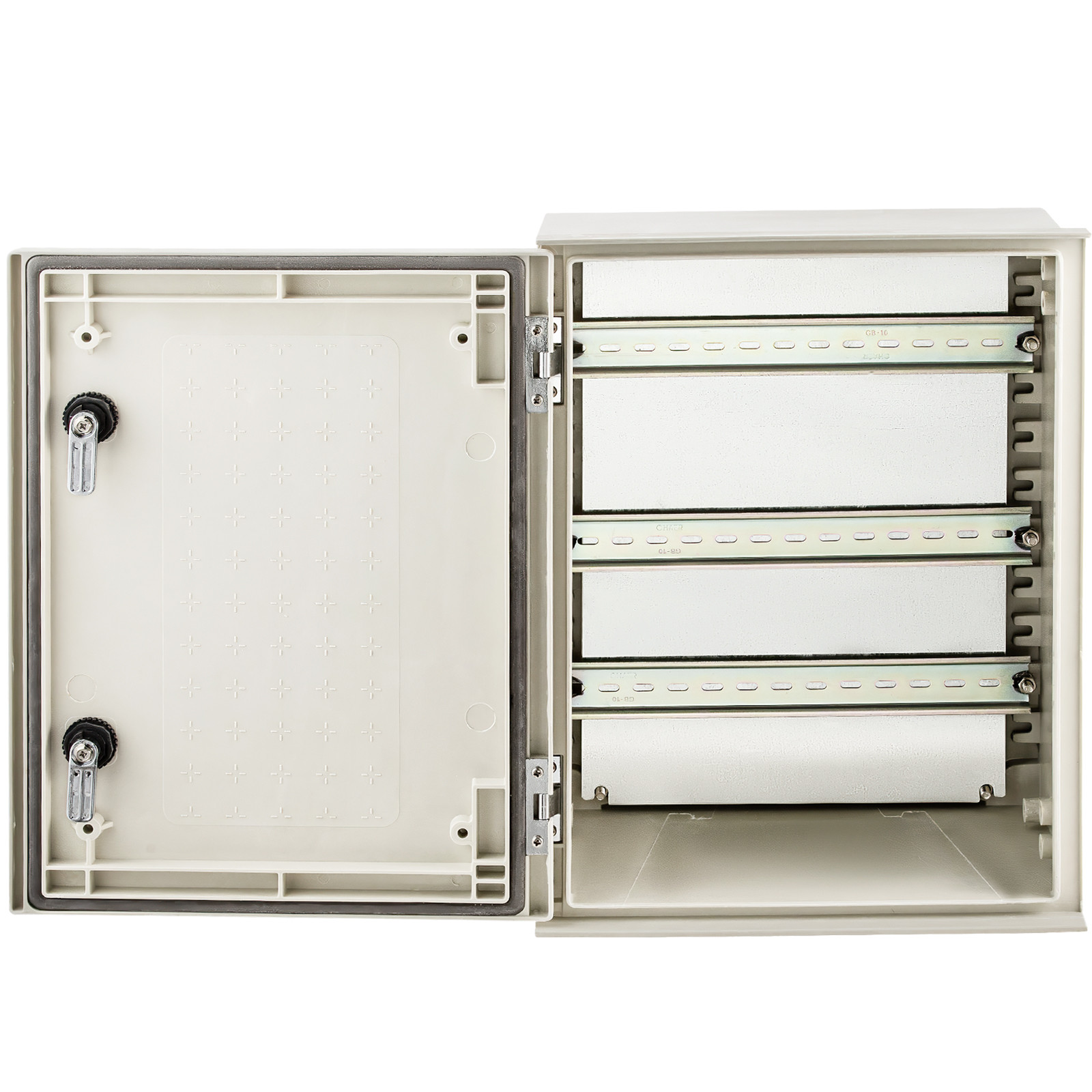 VEVOR 16x12x8″ Fiberglass Electrical Enclosure IP65 Wall Mount Junction Box