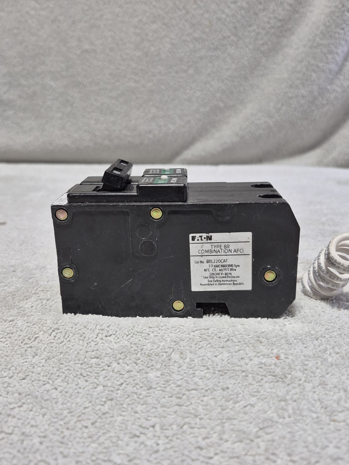 Eaton BR Combination Breaker AFCI BRL220CAF 120/240v 20A Type BRAF