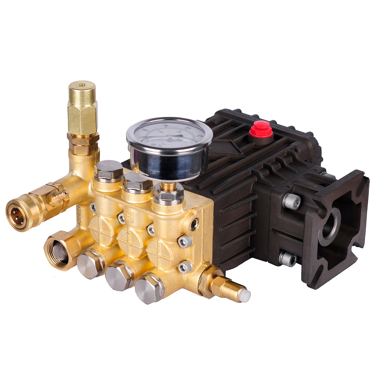 For Mi-T-M 3-0414 Pressure Washer Pump Triplex 3.5GPM@3000PSI 3400RPM 3/4″ Shaft