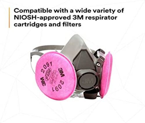 3M Half Face Respirator Mask P100 Particulate Welding Painting Dust Construction