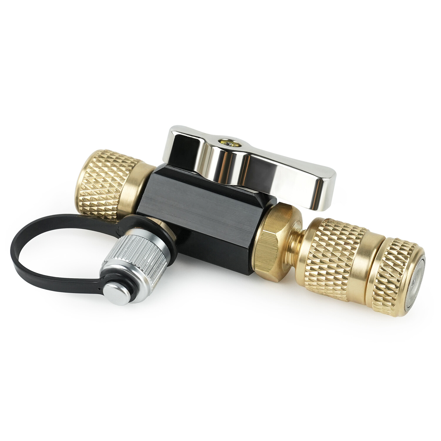 Mega Flow Vacuum Rated Valve Core Removal Tool – 1/4″ System Connection