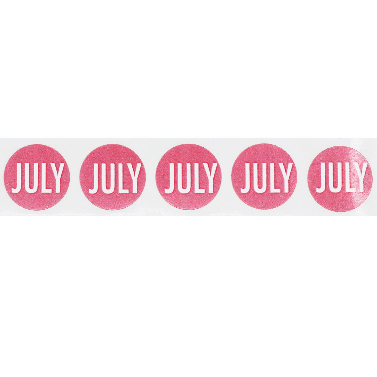 Months of the Year Jan – Dec Stickers | 0.75″ Round | 500 Pack | Pick a Month