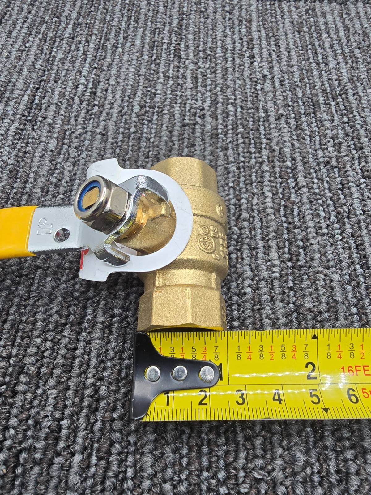 (QTY 2) Jomar Valve 100-103: 1/2″ Threaded Brass Full Port Ball Valve 600 WOG