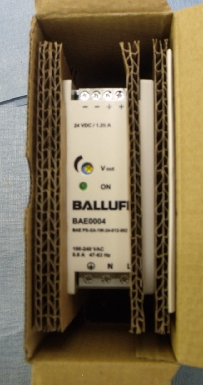NIB Balluff BAE0004 BAE PS-XA-1W-24-012-002 POWER SUPPLY