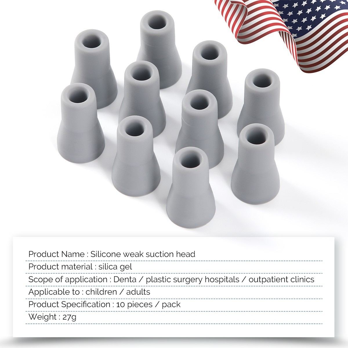 Dental Saliva Ejector Suction Valve Strong HVE/SE Handpiece Tube Adaptor