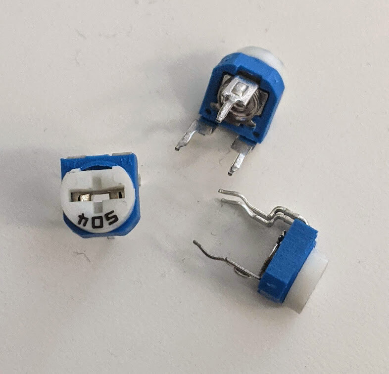 2 ea Choose 100 Ω to 2M Ω ohm Top Adjust Trimpot RM065- 99 cents – Mr Circuit
