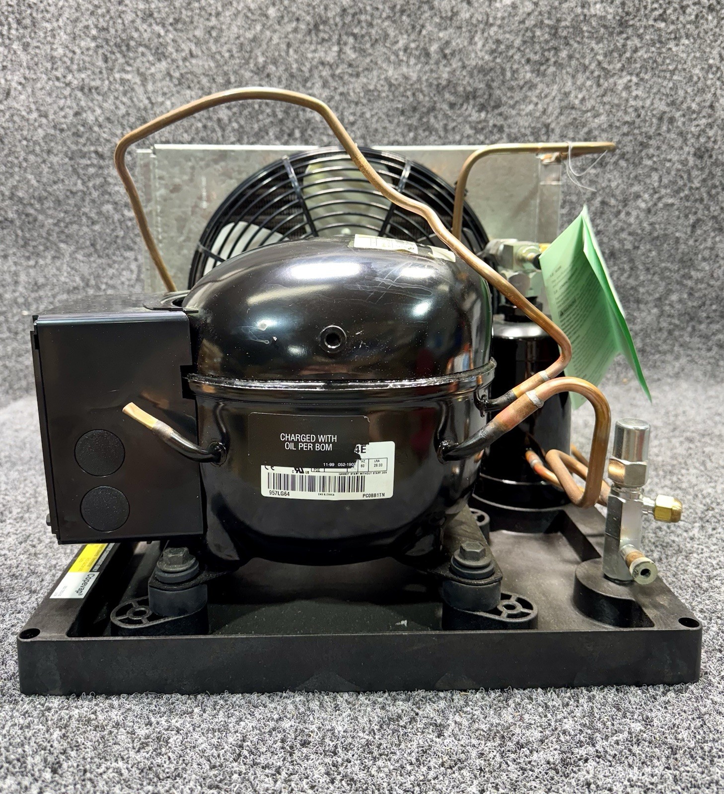 Copeland M6EM-H026-IAA-028 Condensing Unit R404A 448A 449A, M/HBP, 115V, 1 Phase