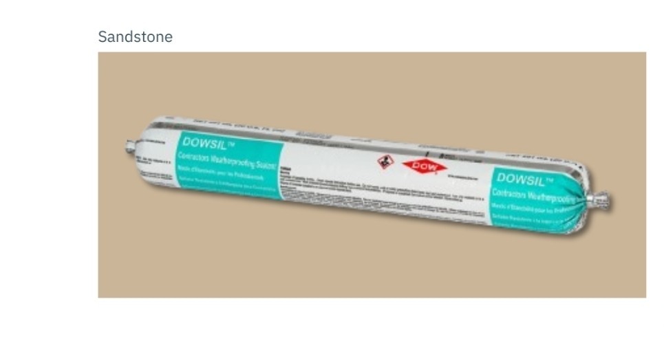 (10) DOWSIL 790 ( Sandstone) Building Sealant (waterproofing / Flashing)