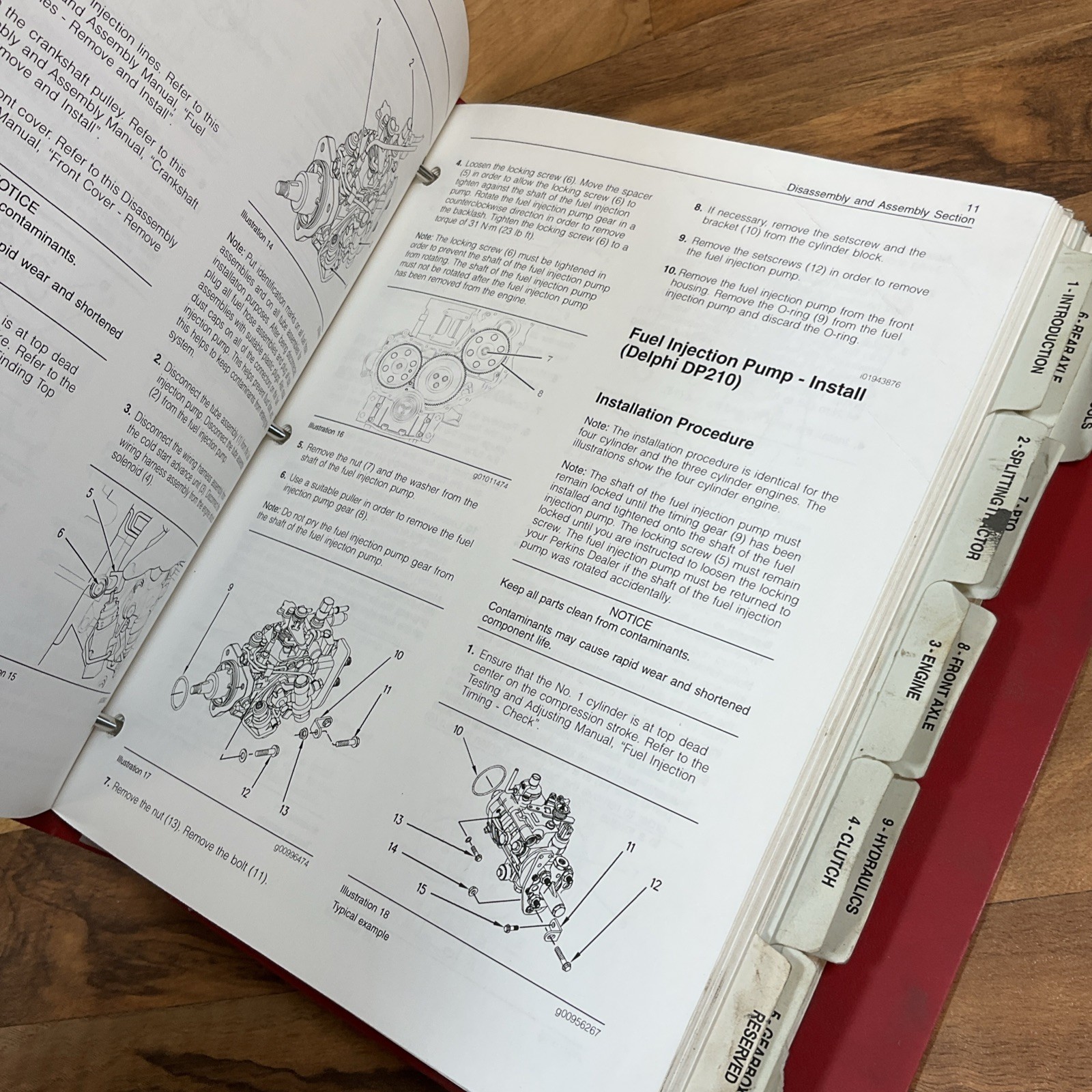 ORIGINAL Massey Ferguson MF 431 461 Tractor Service Manual Repair Shop Workshop