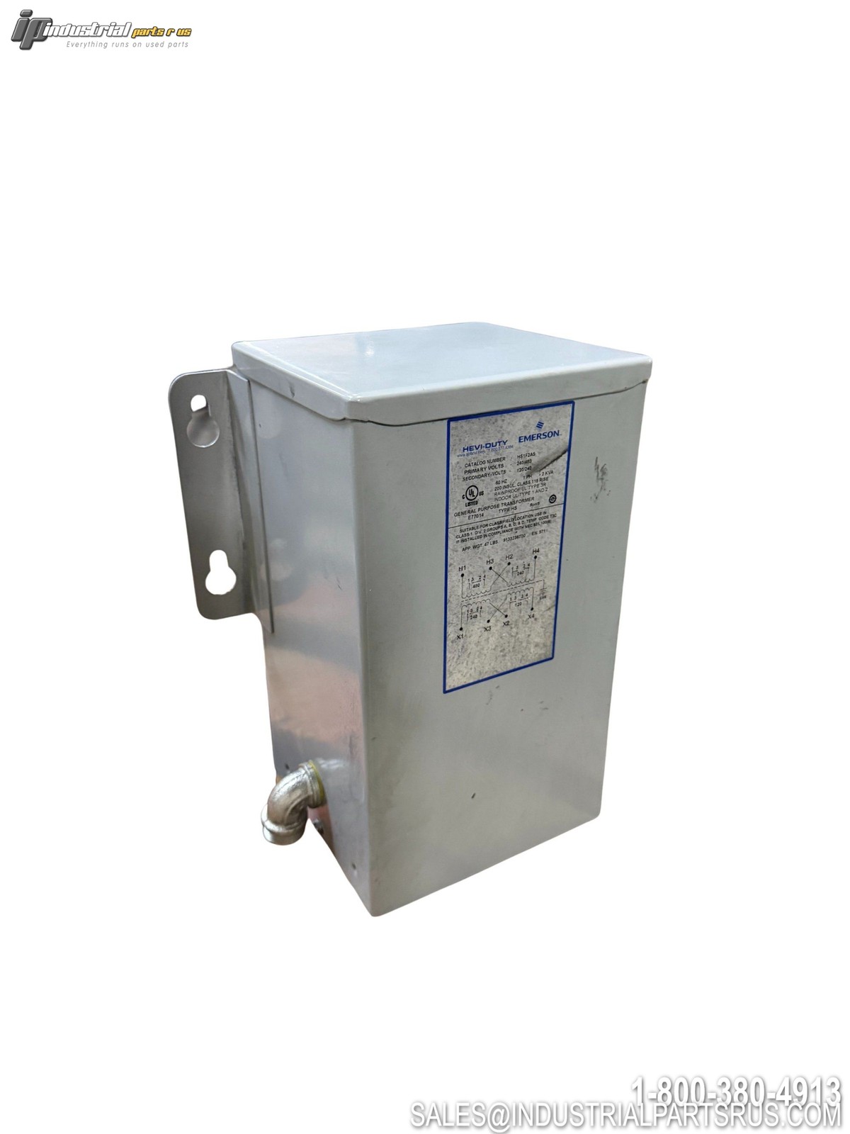 Hevi-Duty HS1F2AS 2KVA 240/480V-120/240V 1Ph Automation Transformer NEMA 3R