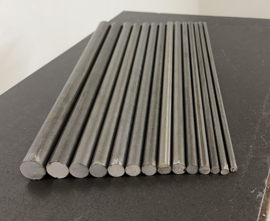 12L14 Steel Round Bar Stock Assortment – 14 Pcs – CNC Lathe Machining Metal Rods