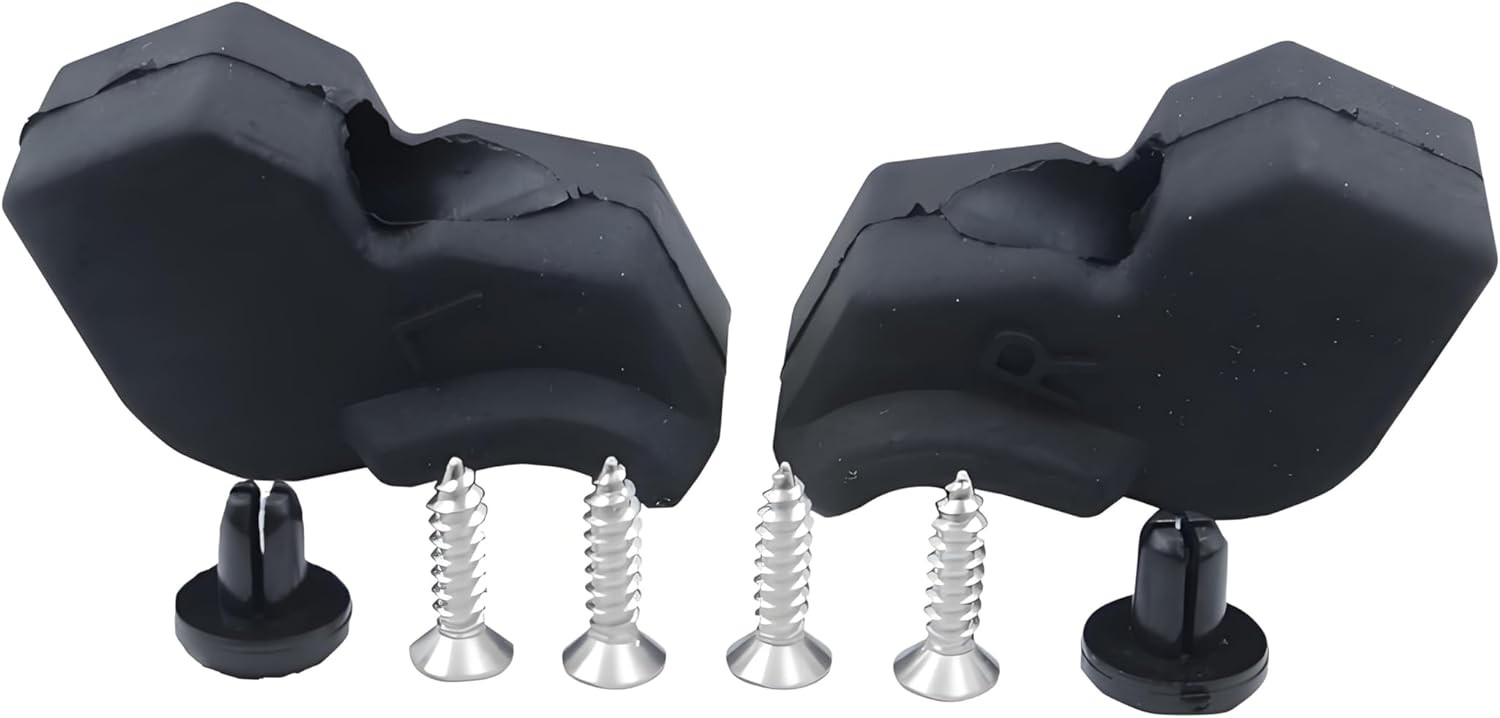 Left and Right Tailgate Rubber Bumper Stop Cushion for F-150 2015-2025