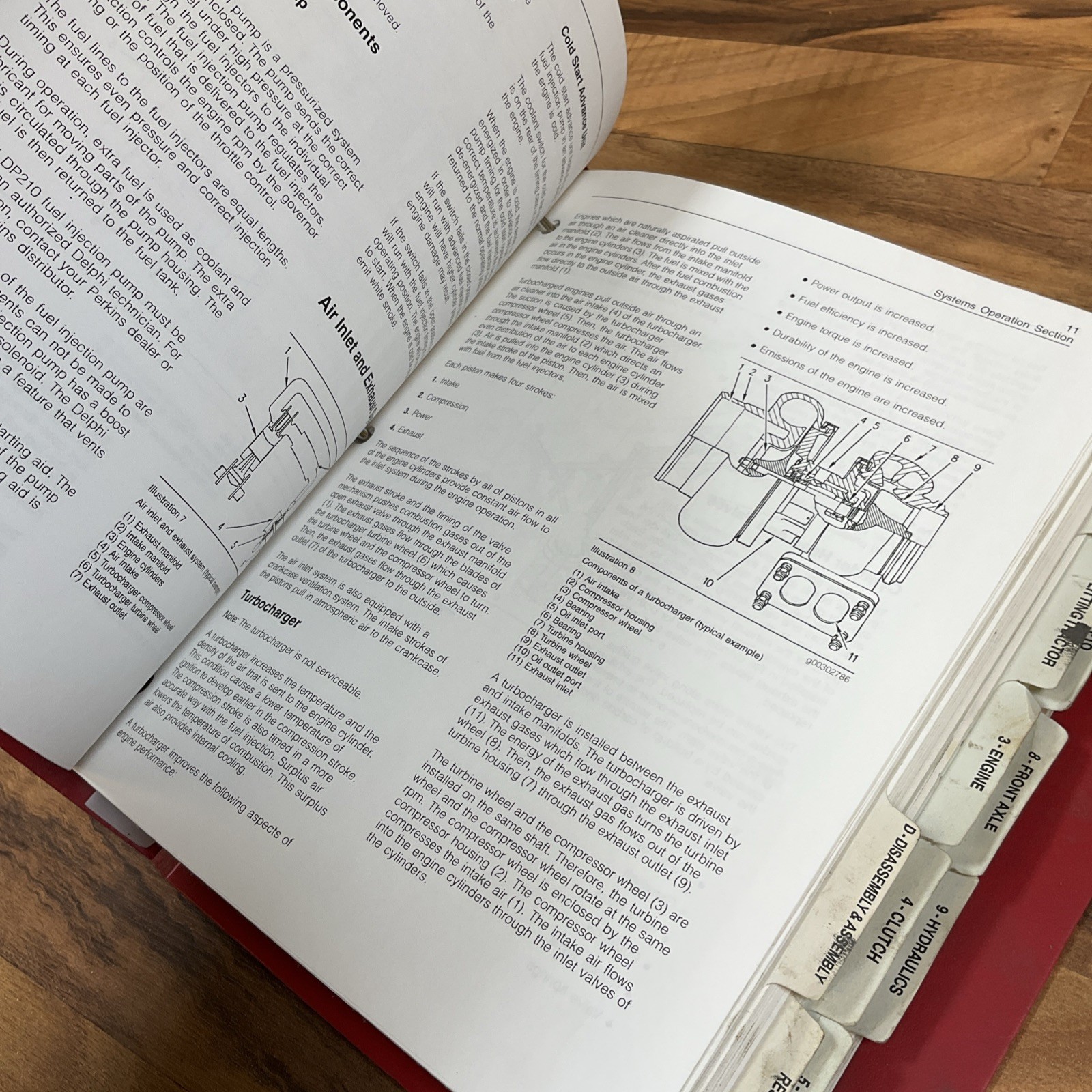 ORIGINAL Massey Ferguson MF 431 461 Tractor Service Manual Repair Shop Workshop