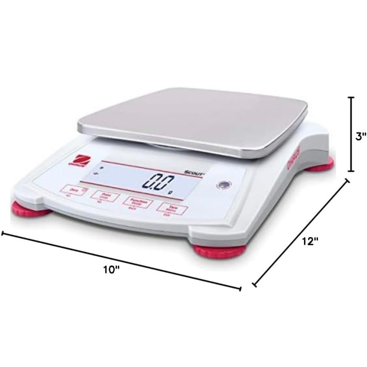 Ohaus SPX2202 Scout Analytical Balance, 2200 g x 0.01 g 30253023