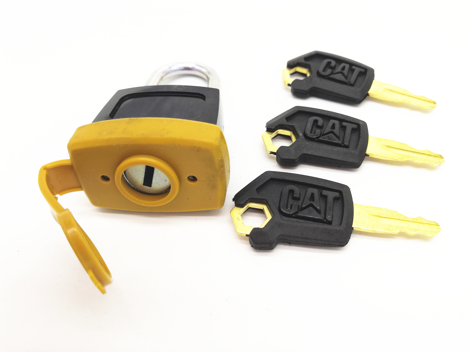 For Caterpillar Newest Style 4 set Padlock Pad Lock w/12 Key 5P8500 246-2641