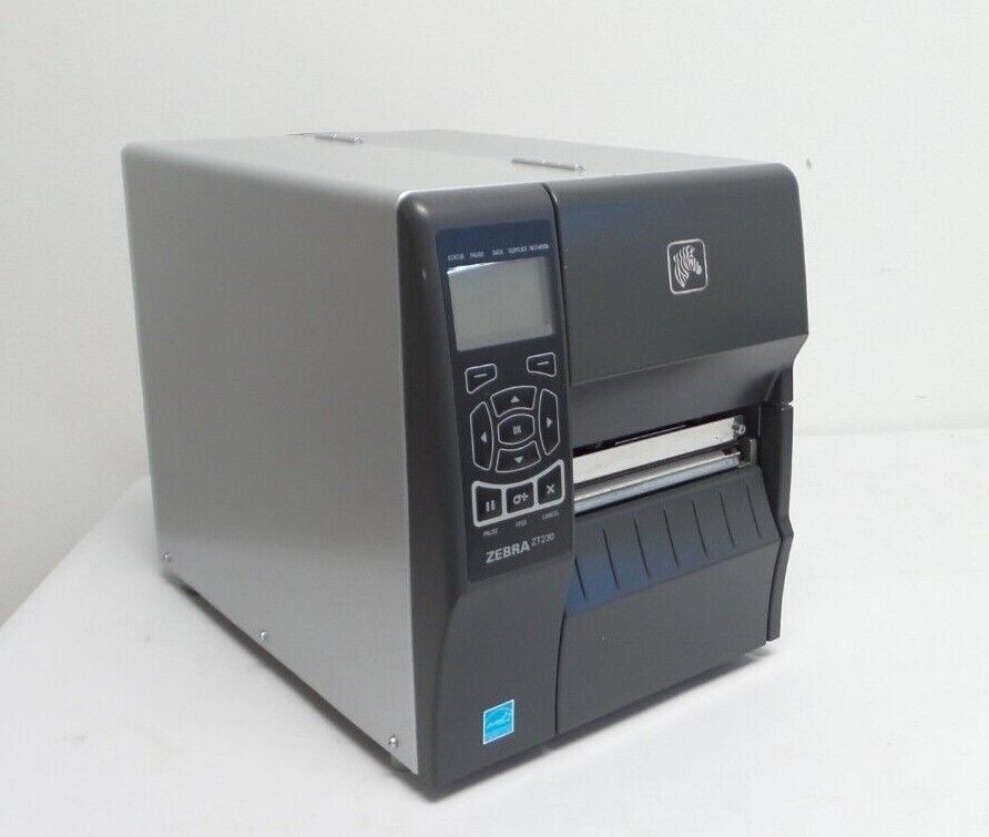 Zebra ZT230 Direct Thermal Label Printer 300 dpi, USB, Ethernet! USA Seller!🔥⭐