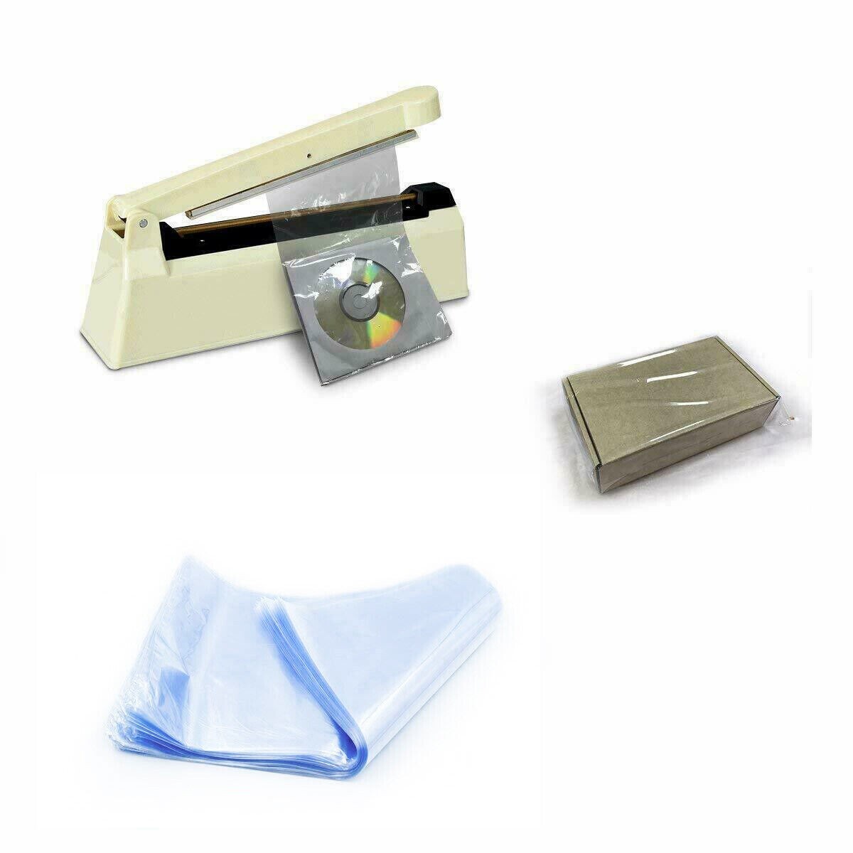 X5000 12″X16″ Clear Heat Shrink Wrap Bags PVC Film Gifts Bottles Candles Packing