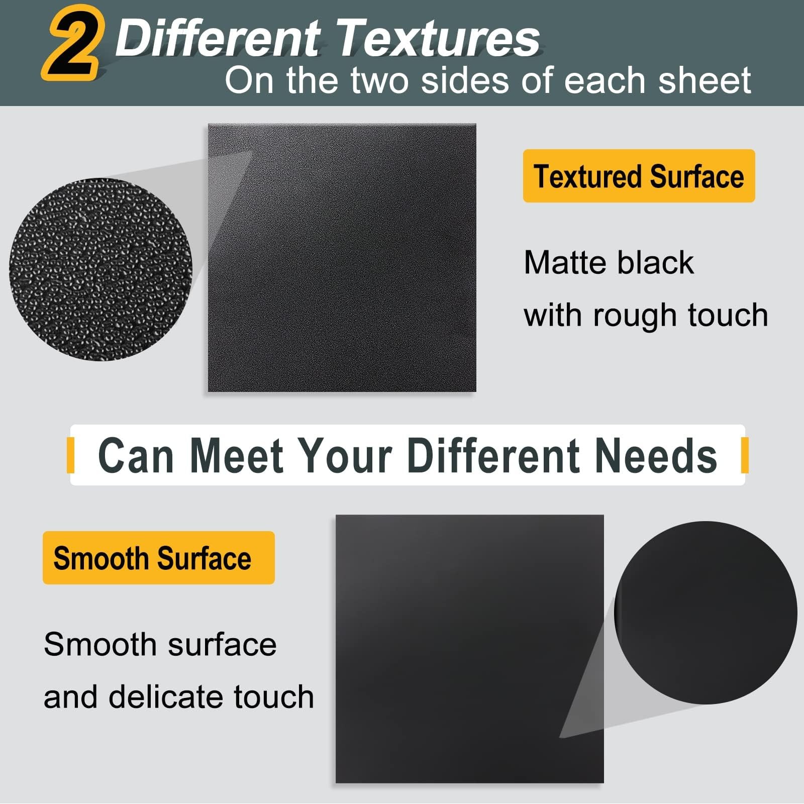 Black ABS Plastic Sheet 8″ X 12″X 0.04″ Flexible Moldable Impact Strength and Hi