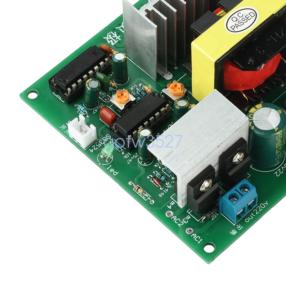 200W DC 12-14.5V to AC 220V Inverter Module DC-AC Step-Up Transformer Module