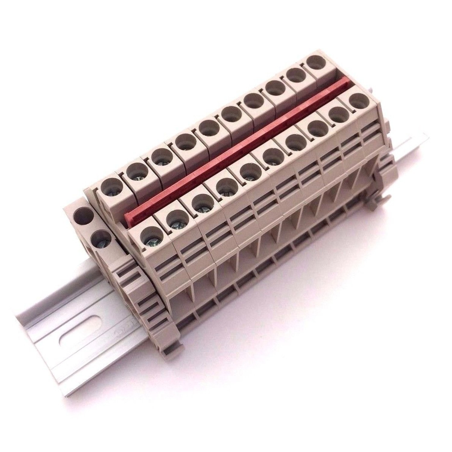 Dinkle Solar Combiner DK6N 10 Gang Box Connector DIN Rail Terminal Blocks, 8-…