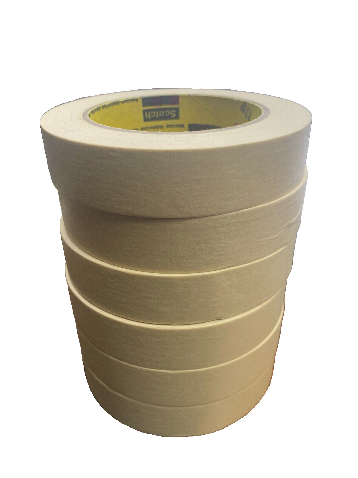 Scotch Masking Tape, 6 Rolls, 0.94 in x 54.6 yd, Great For Everyday Use, Strong