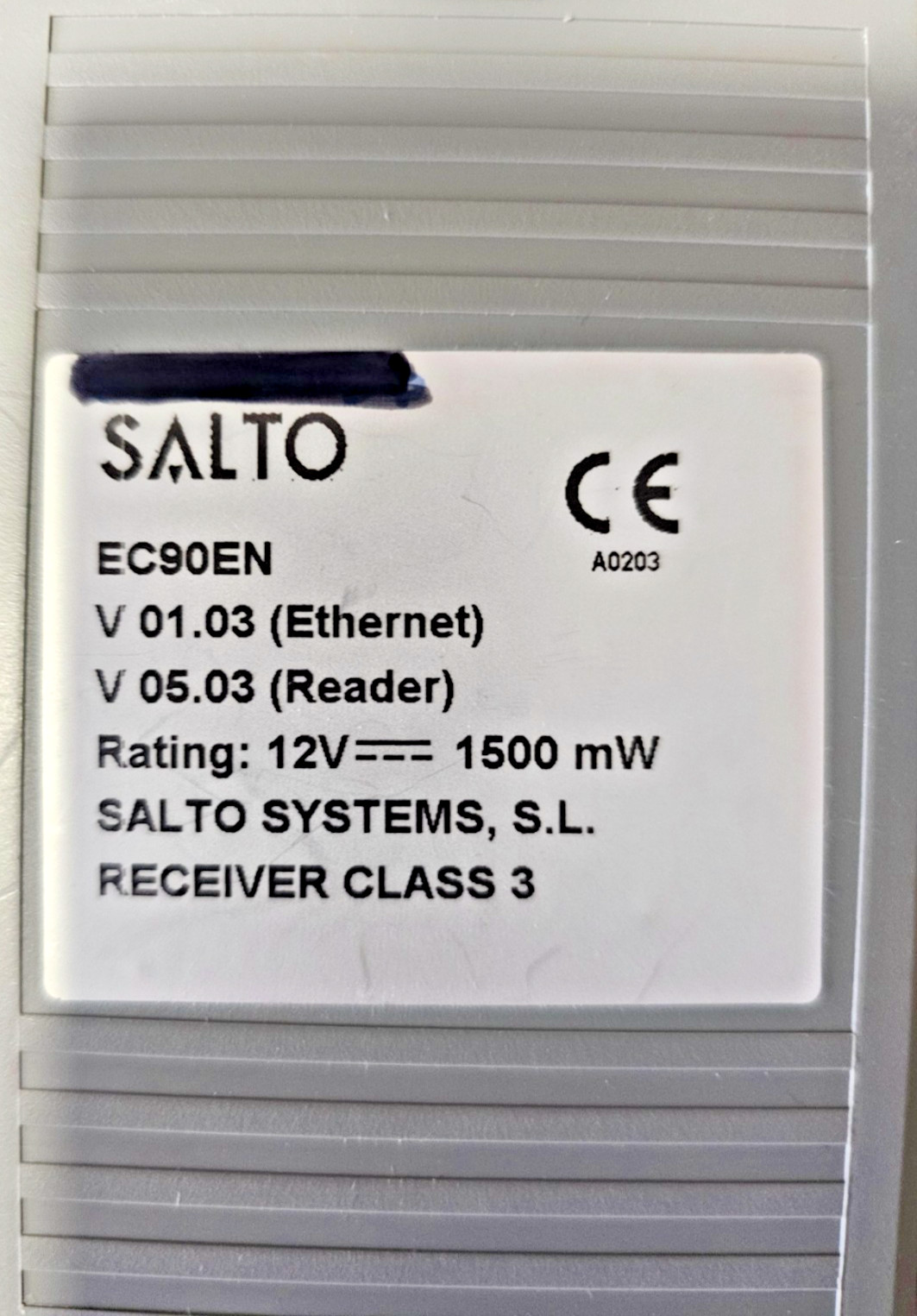 SALTO EC90EN Encoder with Ethernet conection– USED