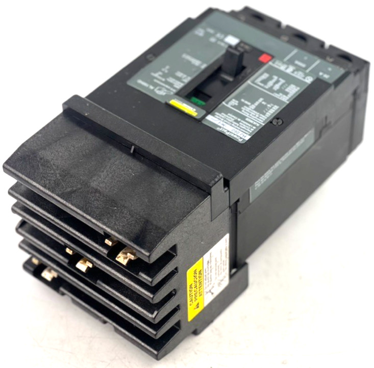 Square D HJA36020 20 Amp 3-Pole I-Line Circuit Breaker 480V 65K — WEAR READ