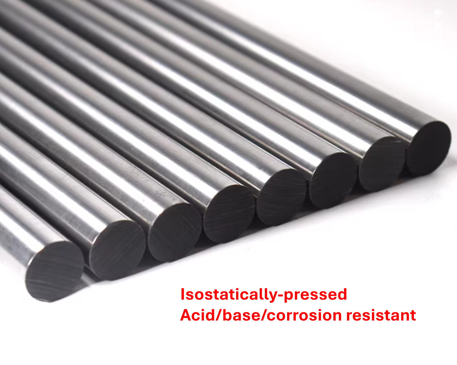 Pack of 2 High Purity Graphite Rod Electrode Lab Grade