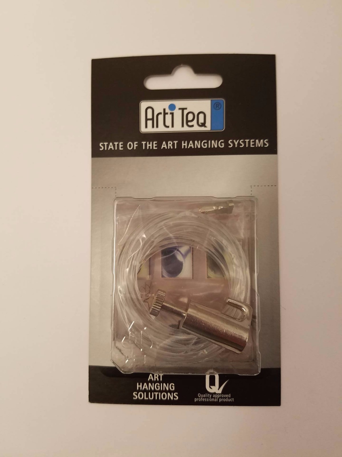 Art Display Systems Arti Picture Hanging 32 lb Hook and Nylon (Perlon) Cable Kit