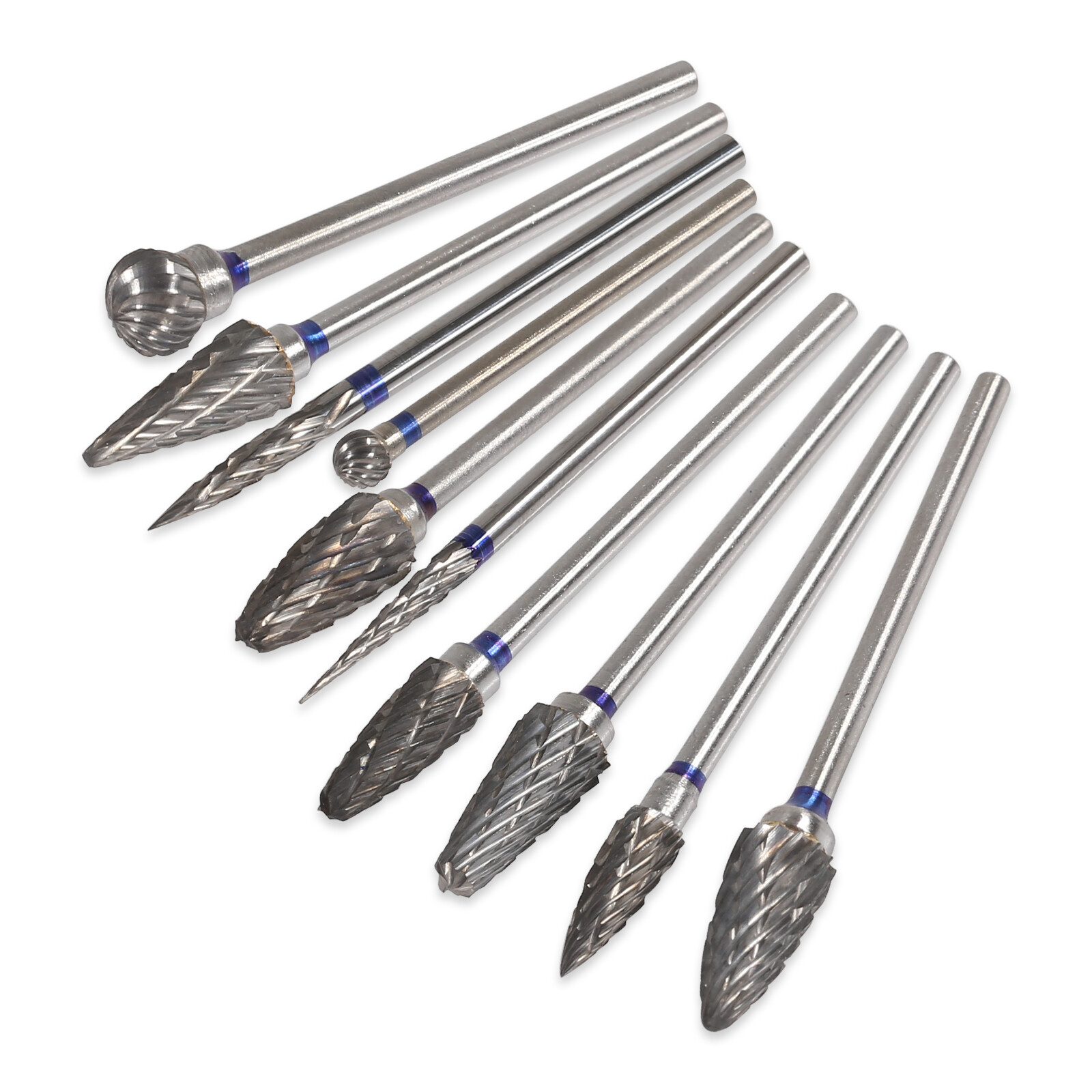 10-100pcs Tungsten Carbide Dental Acrylic Bur Drill Coarse Cutter 2.35mm Shank