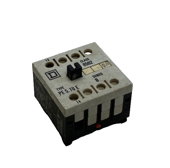 SQUARE D 8502-P5.10 Auxiliary Contact Block Ser. B 12A