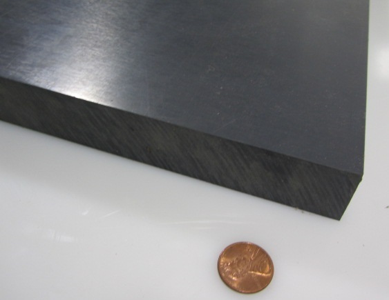 Nylon 6/6 Nylatron Lubricated Sheet (1″) – 1.00″ Thick x 12″ x 48″