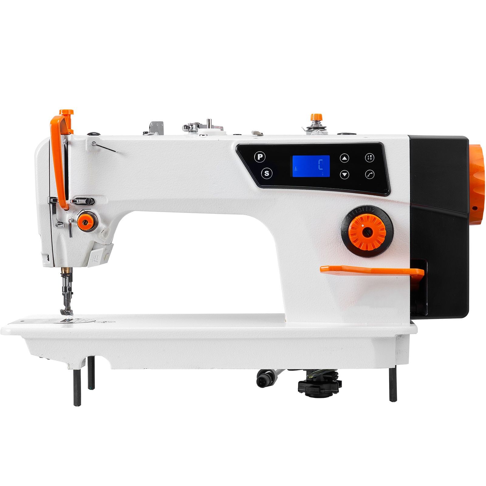 Industrial Sewing Machine: 550W Servo, 5000spm, Metal Body, LCD Control
