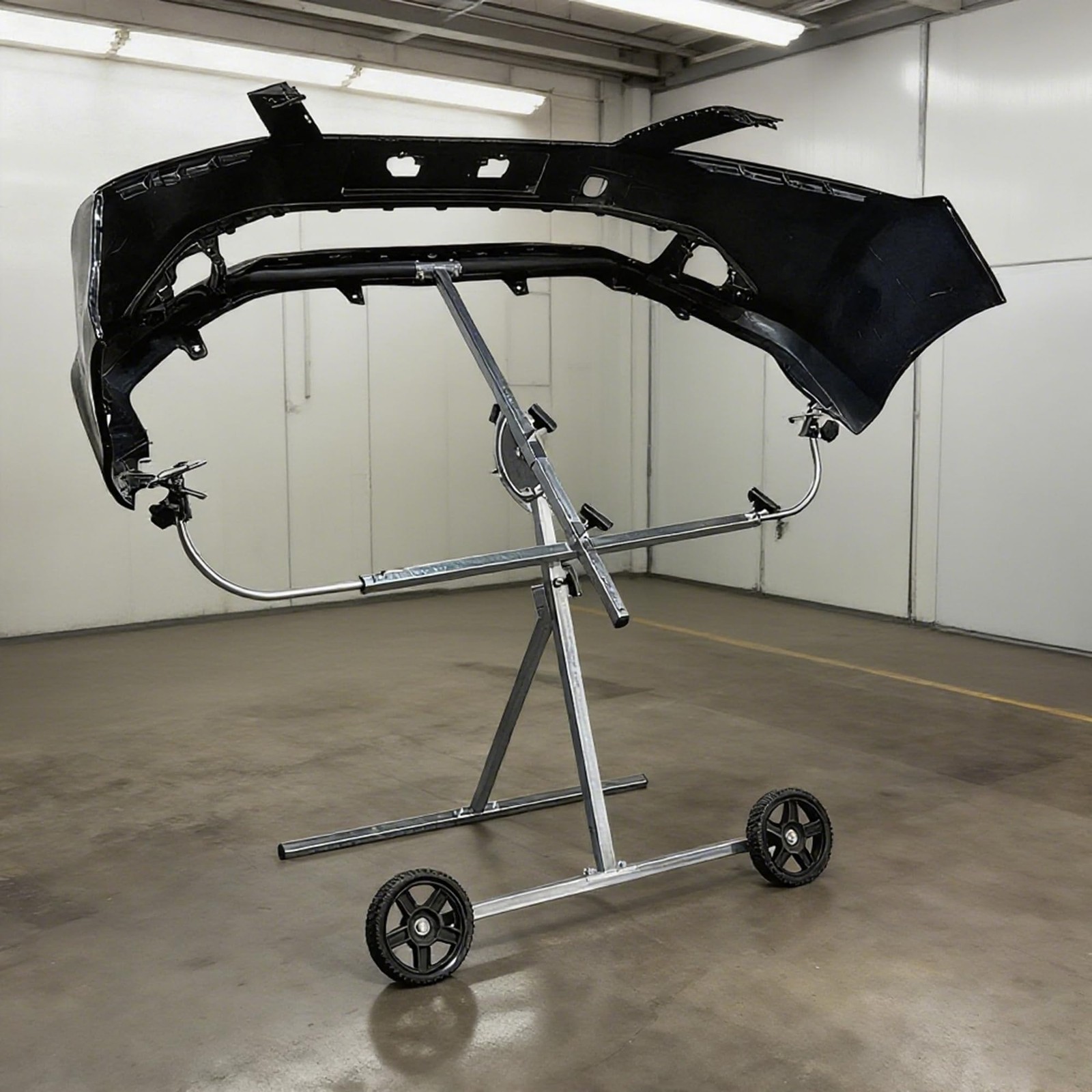 LAUCO Universal Panel and Bumper Stand – Adjustable Car Painting & Repair Stand