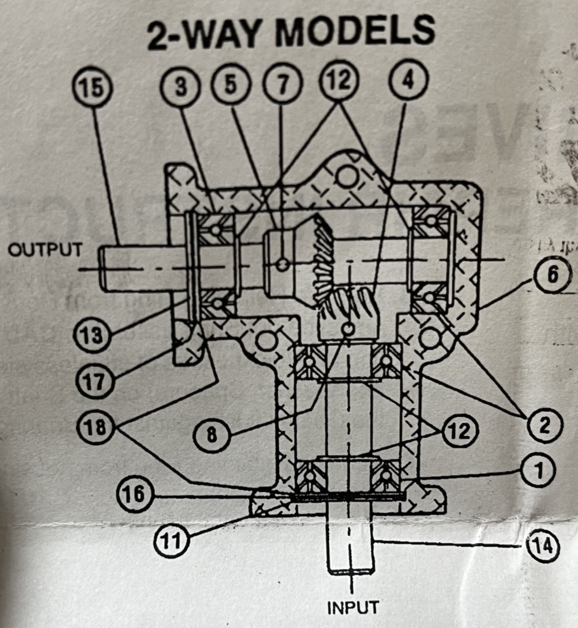 Crown C208806 GC 3/4″ 2-Way 90 Deg Gear Drive (Box 26-041)