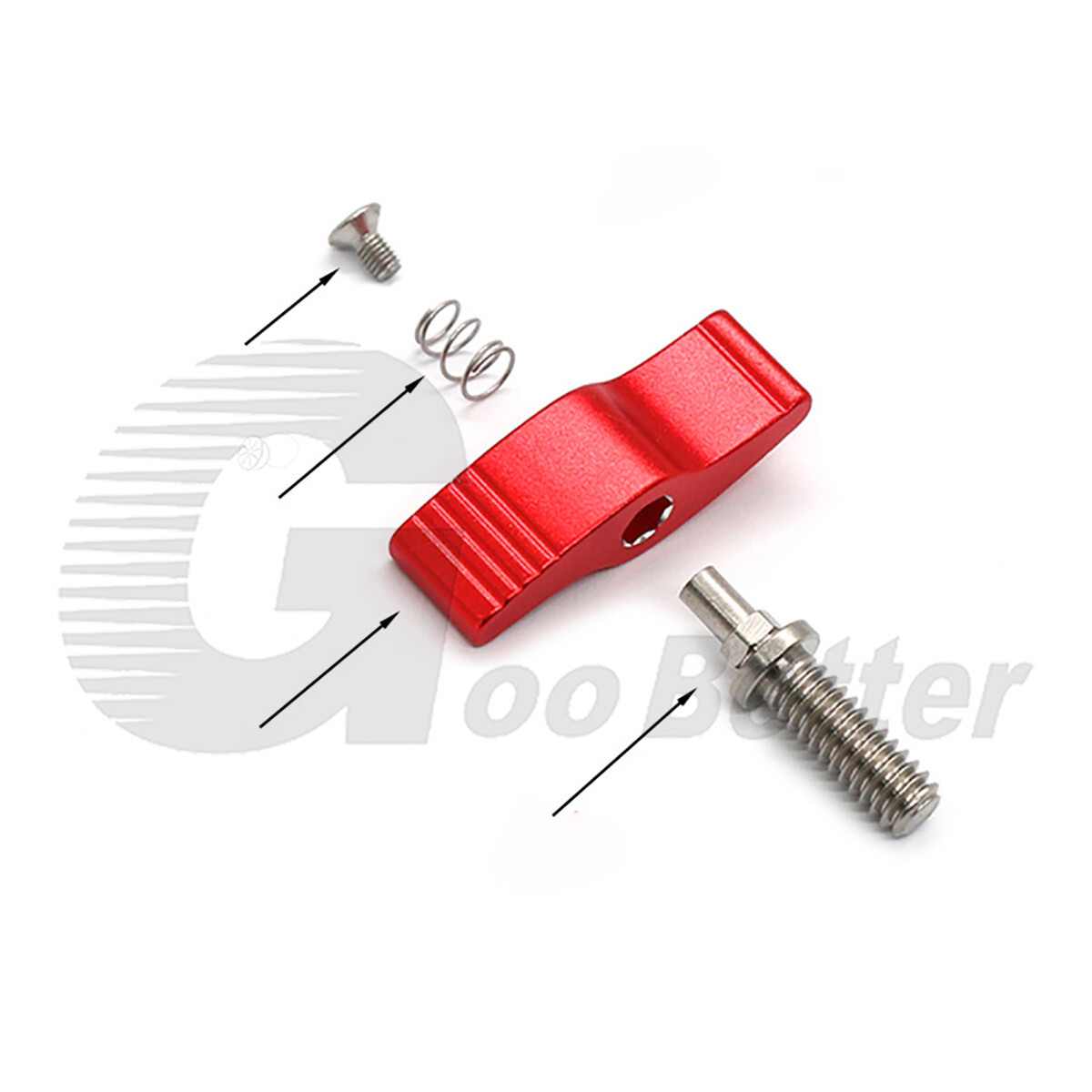 UNC1/4″ 3/8″ Clamping Thumb Screw Aluminum Tee 7/T Wing Knob Head Hand Grip Bolt