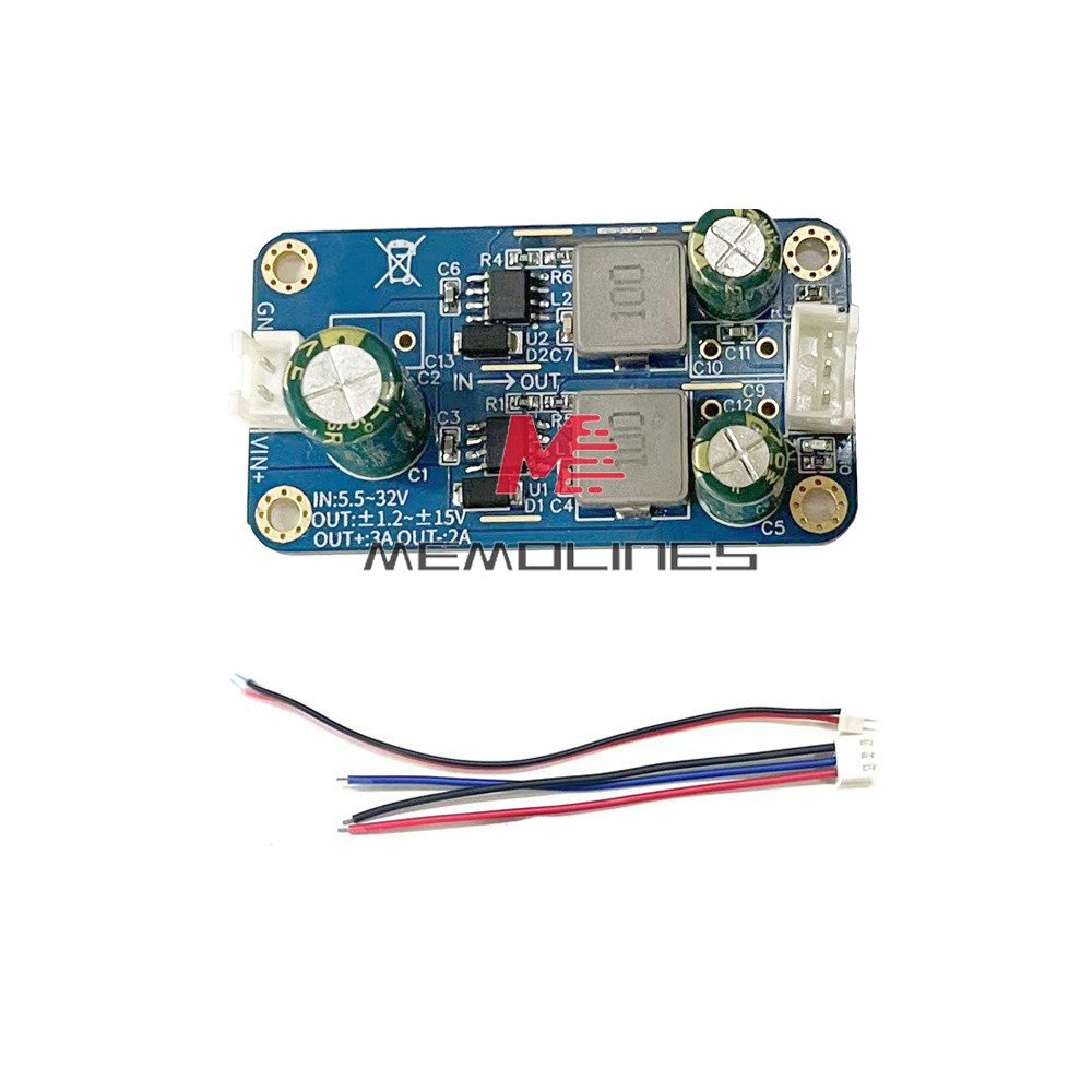 TPS5430 Single Power Supply to Positive & Negative Power Supply Board DC5V-32V