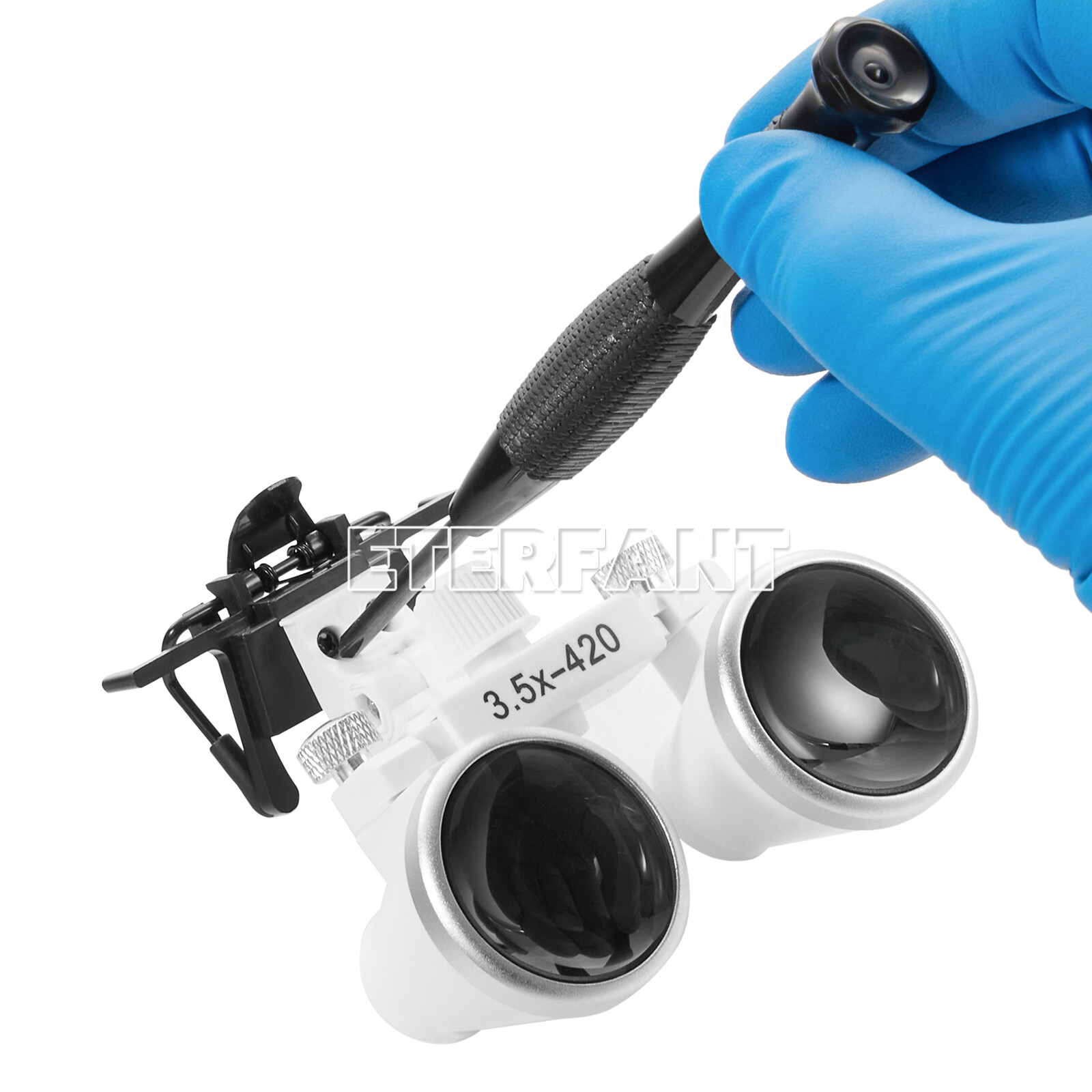 ETERFANT 3.5X Dental Surgical Binocular Loupes Glasses Optical Lens Magnifier
